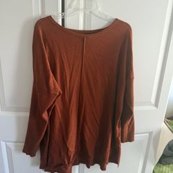 Soft and comfy oversized sweater size large #fallvibes 