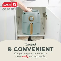 Dash Air Fryer 2.6 QT Ceramic -$30 Brand New