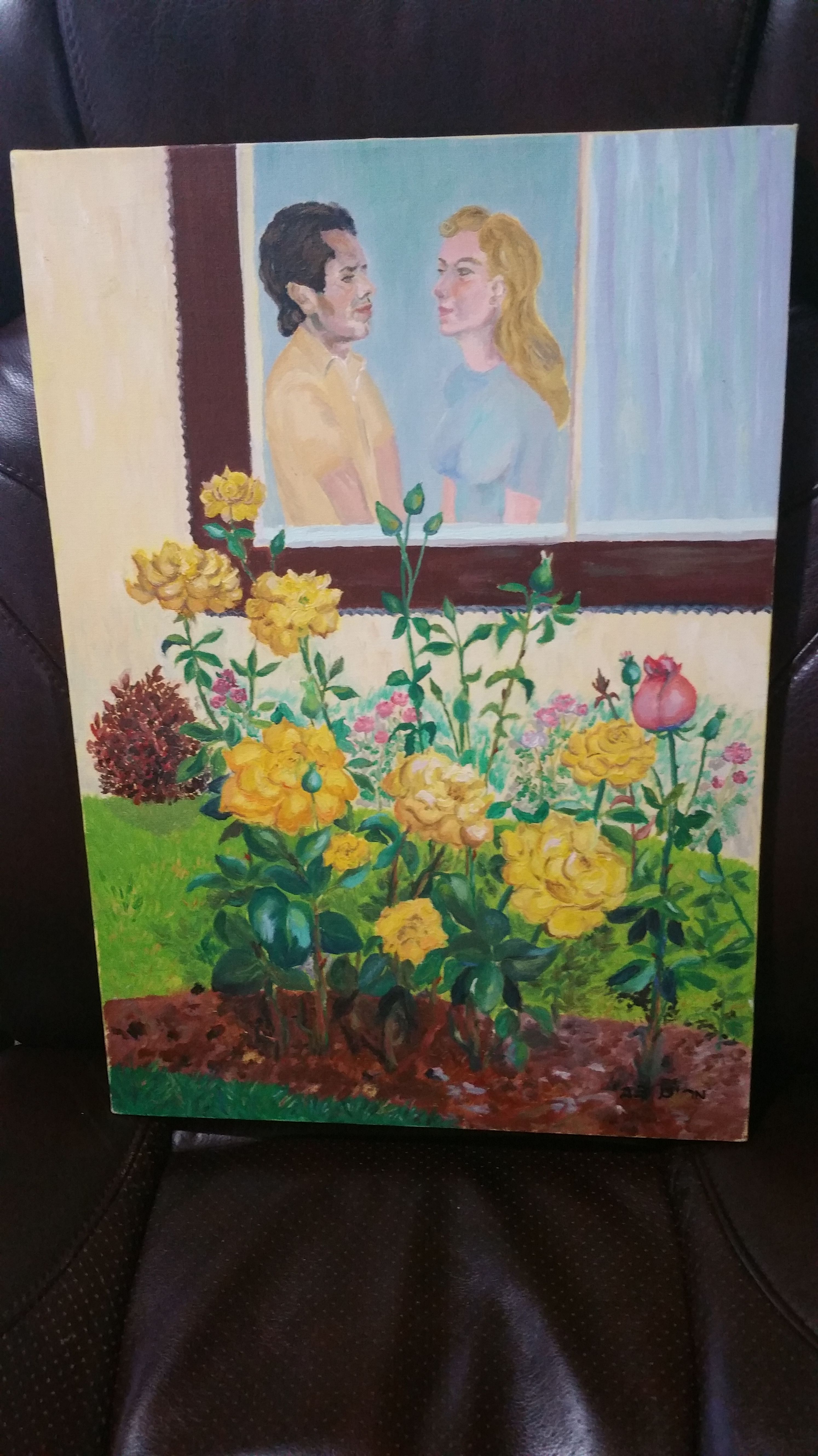 Original Oil Painting ny Israeli Artist