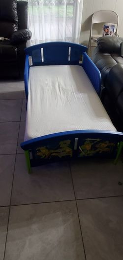 Ninja turtles twin boy bed new