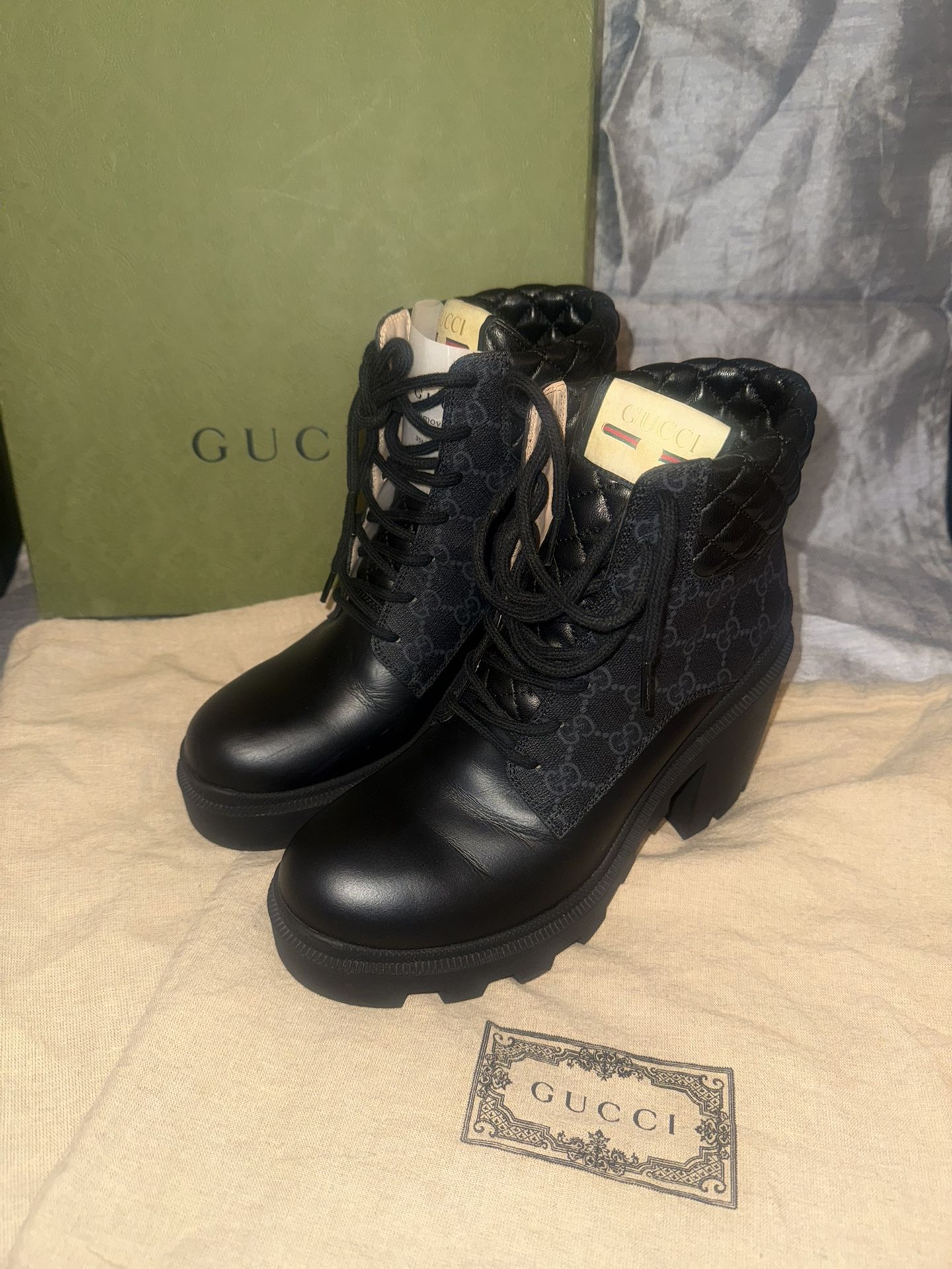 Gucci Boots Size 9 Will Fit 8.5