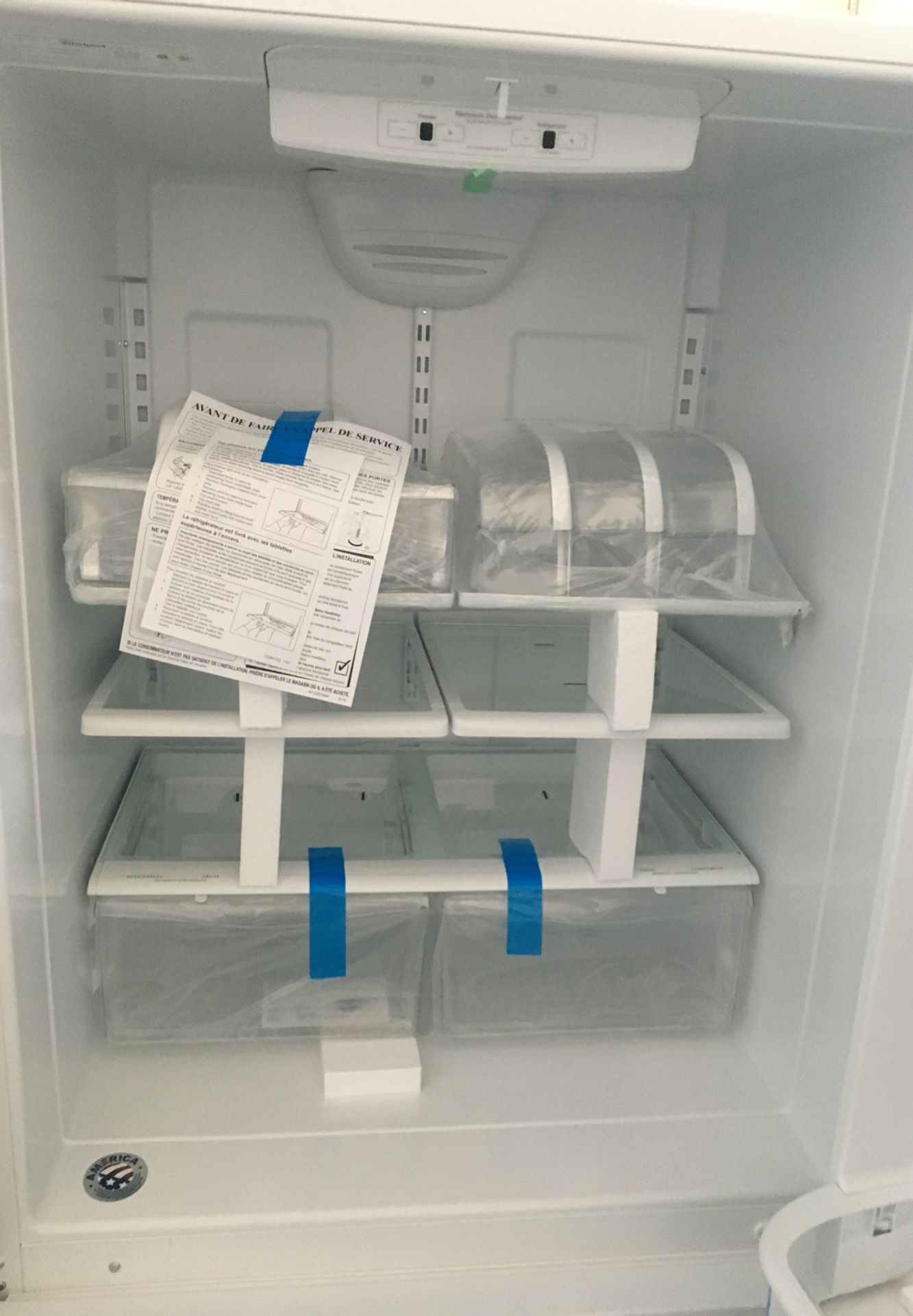 Whirlpool 33" 22.07 Cu. Ft. Bottom Freezer Refrigerator - Smooth White