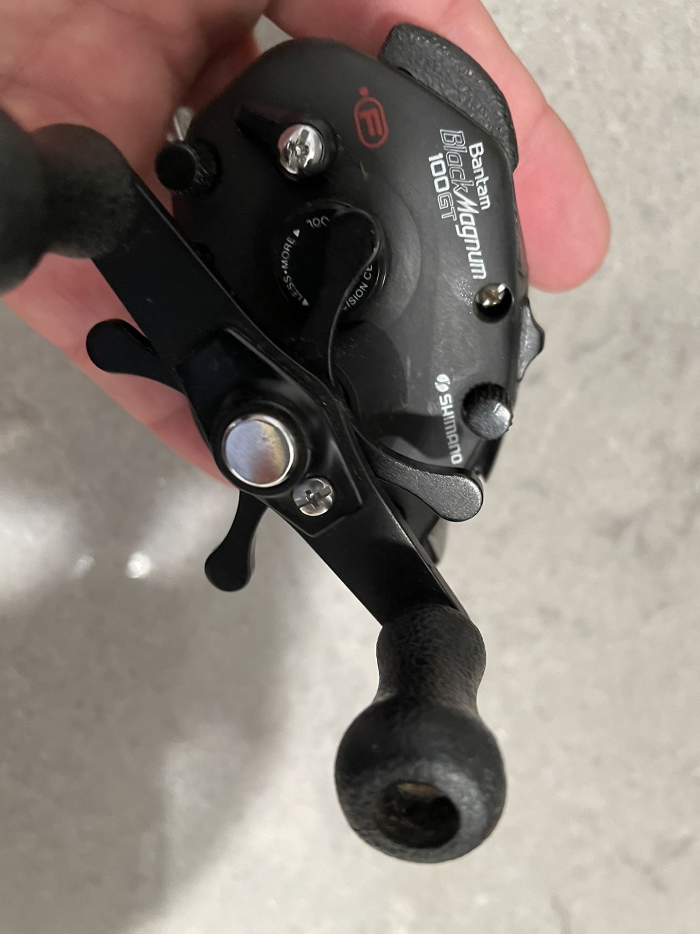 Shimano Bantam Black Magnum 100 GT baitcaster reel for Sale in