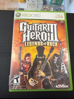 Guitar Hero III Legends Of Rock Xbox 360
