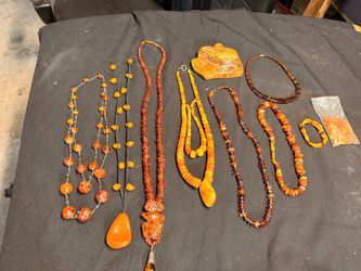 Vintage Amber Jewerly Collection
