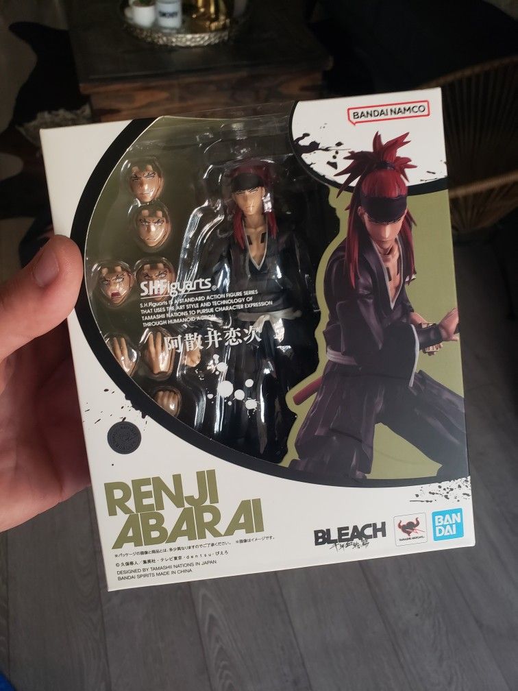Bandai S.H.Figuarts Renji Abarai Bleach Thousand Year Blood War Action Figure