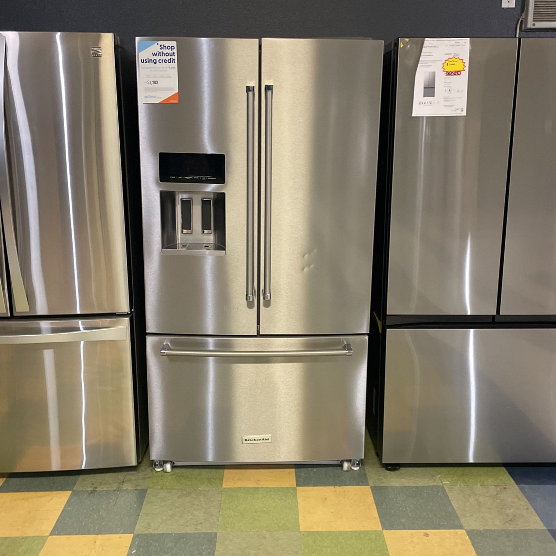 KitchenAid Stainless Steel French Door Refrigerator💸💸
