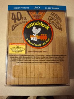 Woodstock: 40th Anniversary Ultimate Collector's Edition Blu Ray Box Set