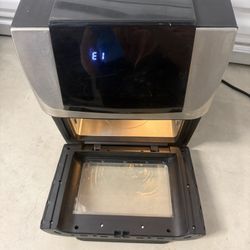 Gourmia GAF1220 All-In-One Air Fryer Oven Digital Stainless Steel w/ Manual