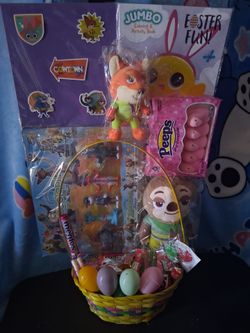 Zootopia Easter Basket