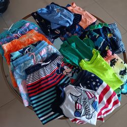 Boys Bathing Suits Size 4-5 T