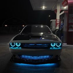 Dodge Challenger RGBW Headlights