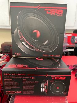 DS18 speakers BMSL DS18 SHALLOW $99 pair