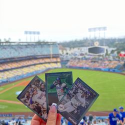 Dodger Card Giveaway New Pack Unopened 