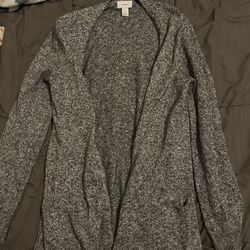 Speckle Grey Old Navy Cardigan 