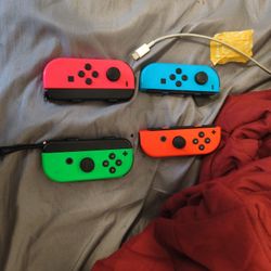 Neon Joycons 