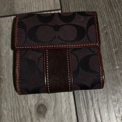 Purple Coach, Wallet, Vintage
