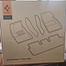 Spigen All Weather Floor Mats for Tesla Model 3