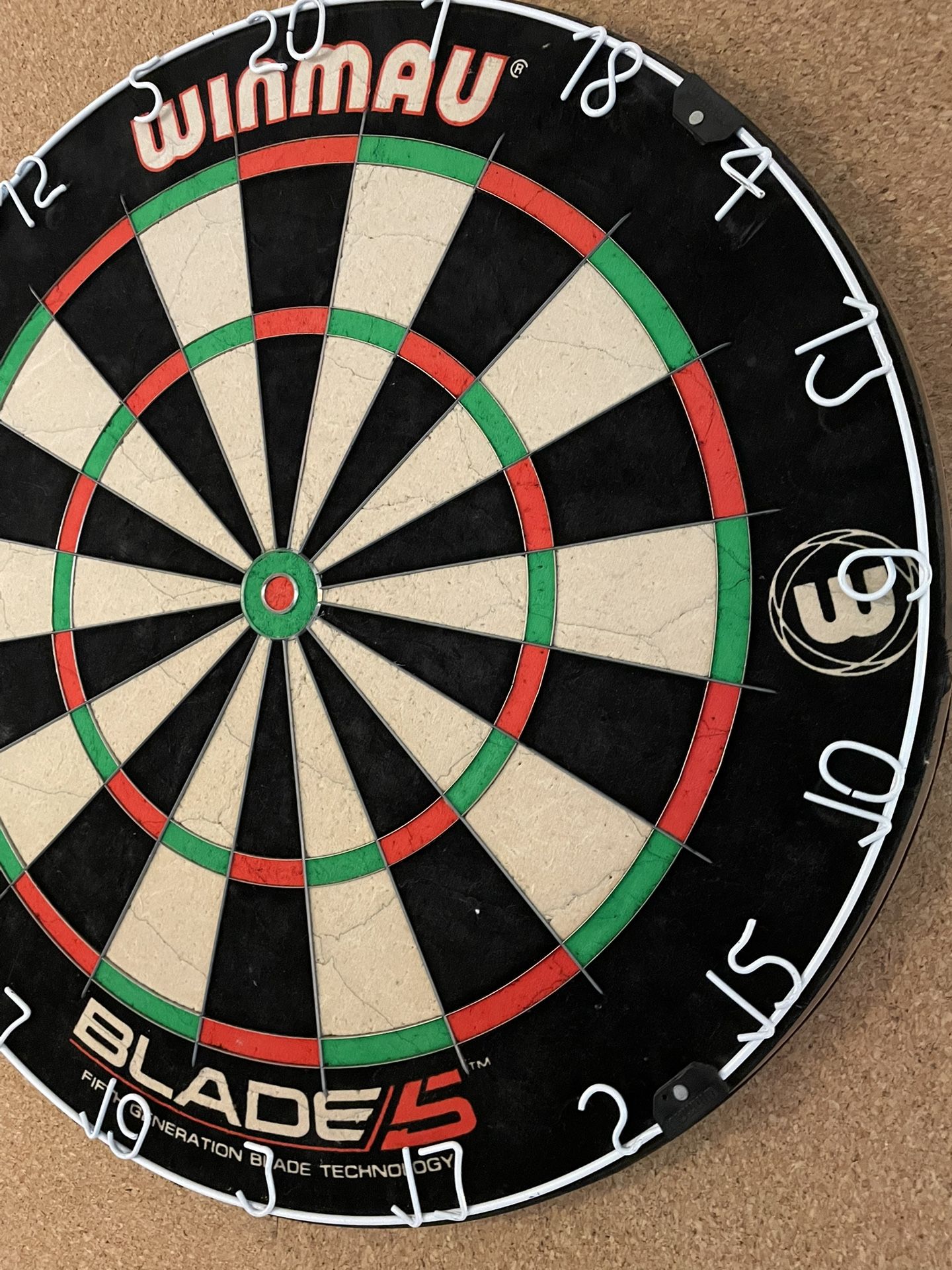 Complete Dart Board With Darts And Accessories