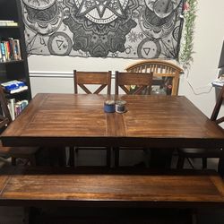 Real Wood Table