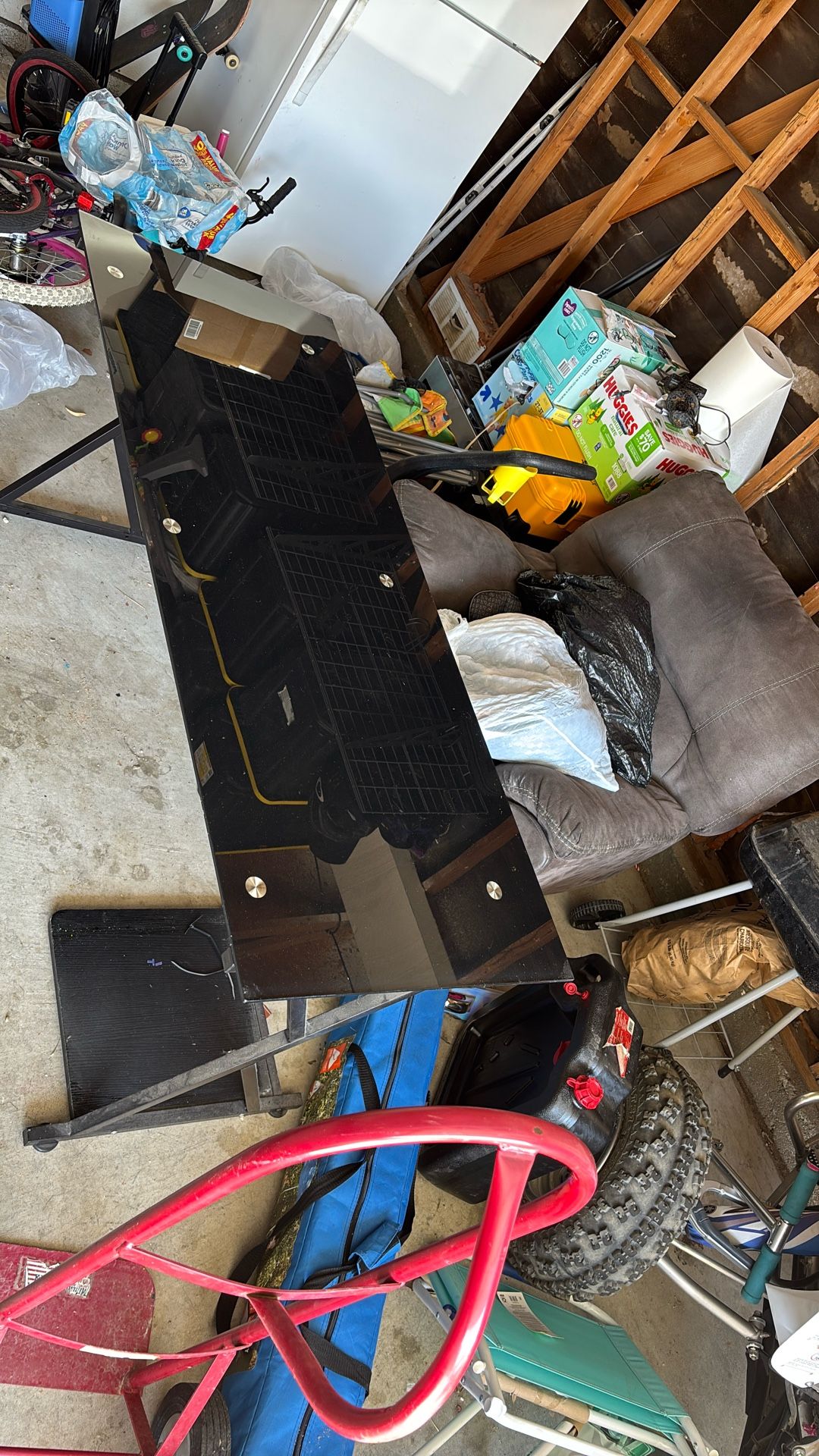 Glass Desk