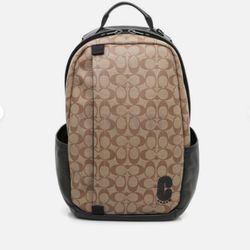 Coach  Leather Backpack