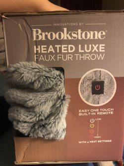 Brookstone Heated Luxe (blanket:) for Sale in San Jose, CA - OfferUp