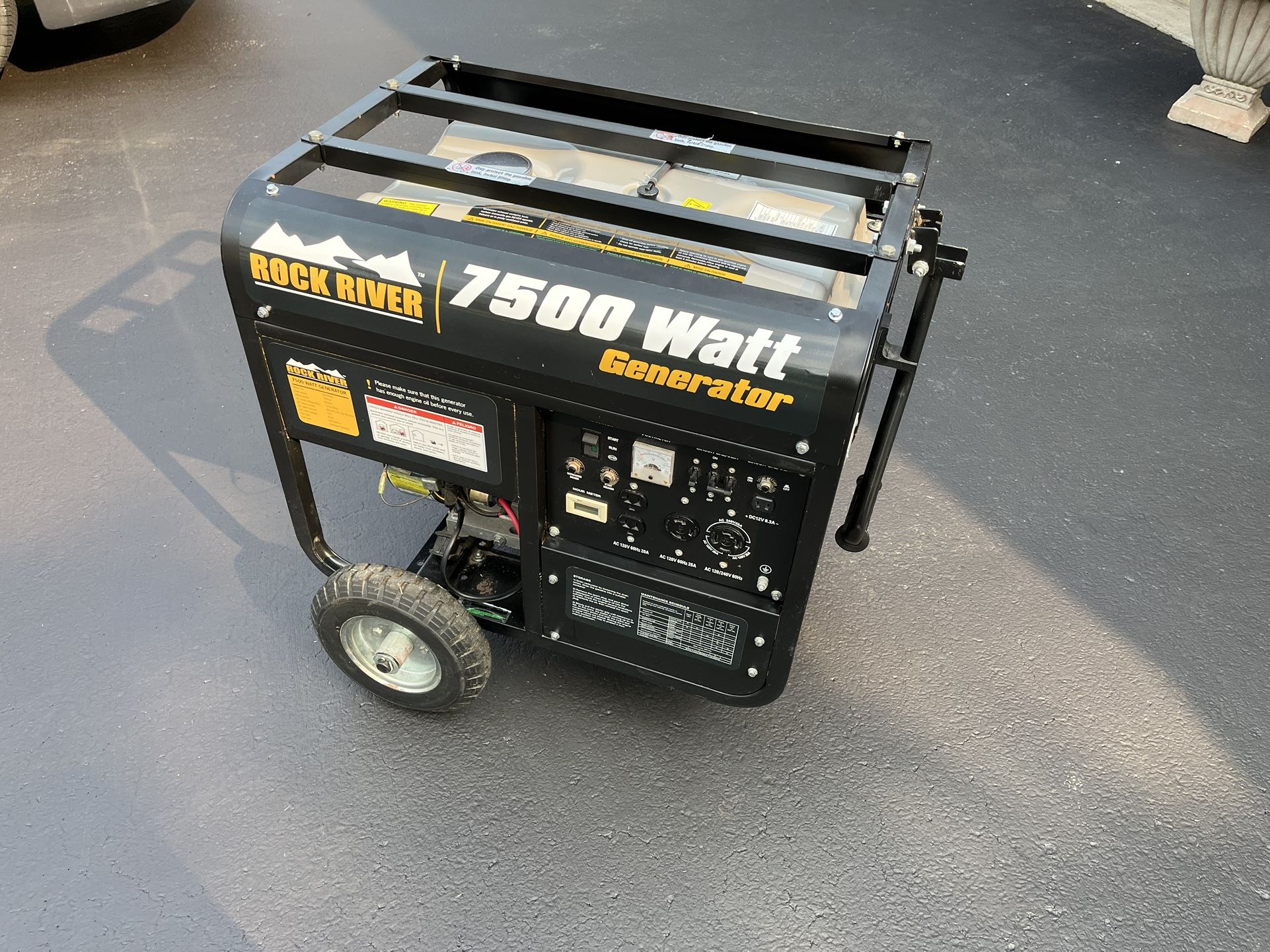 Rock River 7500 W Generator