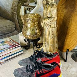 Nike Mens Epic React Flyknit 2 BQ8928-007 Black Running Shoes Sneakers Size 10