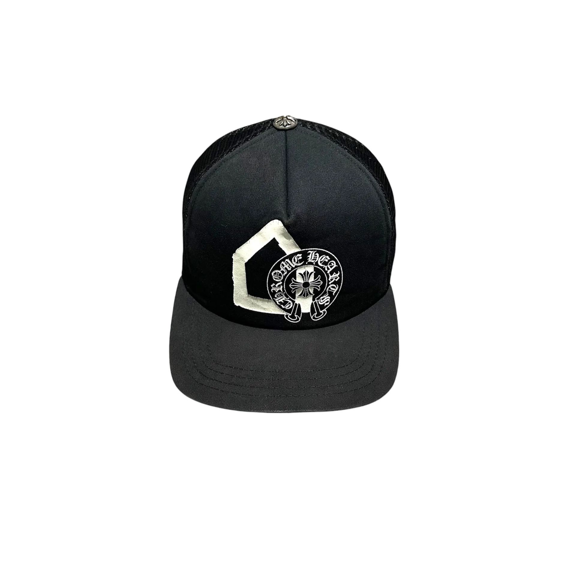 Dover Street Market X Chrome Hearts Trucker Hat Black NWOT 