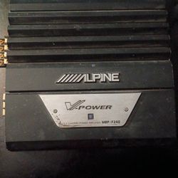 Alpine Amp 