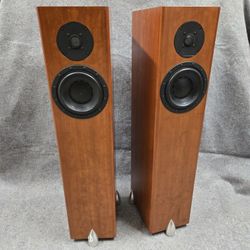 Totem Forest Floorstanding High-End Speakers in Cherry Finish