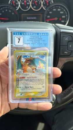 Charizard Crystal Guardians Reverse Holo Stamped CGC 7 Pokemon
