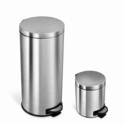 Trash can Kitchen & Bathroom Set