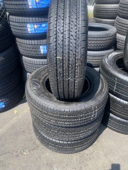 SET LT 245/75/16 BRIDGESTONE DULER SEMI NEW 95%TREAD LIFE $380 PRICE INCLUDES PROFESSIONAL INSTALLATION AND TAX