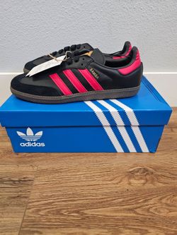 Adidas Original Samba Team Manchester United Red Devils HQ7030 Men's 7.5 Shoes