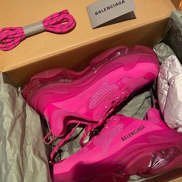 Balenciaga Pink Sneakers
