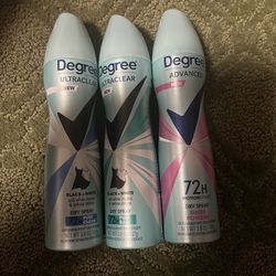 degree spray deodorant 