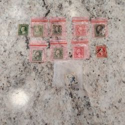 1,2,3and5 Cent Stamps