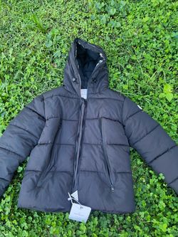 Moncler Black Puffer Jacket with Hood