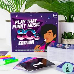 Guess The Song Play That Funky Music Game Fun Friends Family Party Trivia 80s