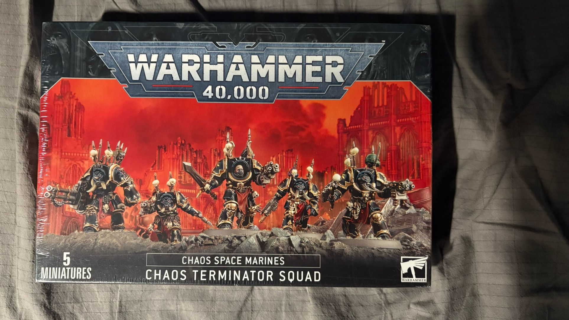 NEW IN BOX - Warhammer 40k Chaos Terminators - UNOPENED