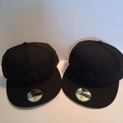 LA DODGERS ( 2 PC ) NEW ERA 59FIFTY CAP SIZE 7 1/4 ( BRAND NEW PRICE IS LOWEST  )