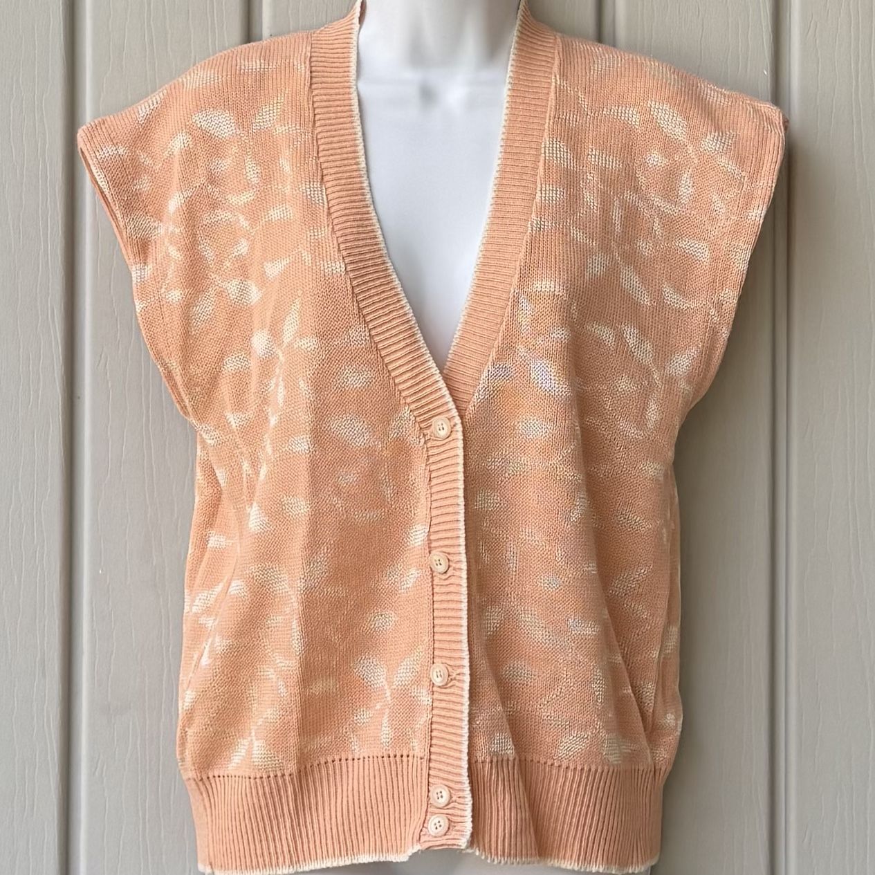 Vintage Catalina Knit Short Sleeve Cardigan