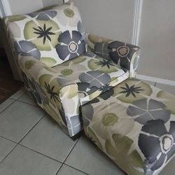 chair and ottoman 