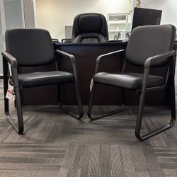 The Ashton Modern Sled Base Guest Chair