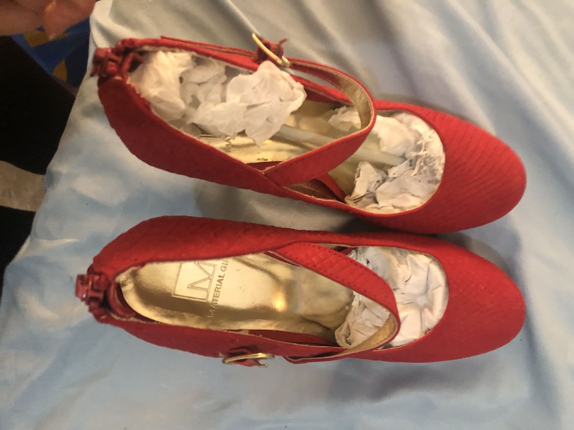 Red High Heels Shoes