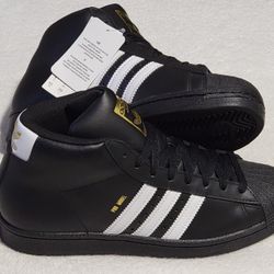 MEN'S SIZE 6.5 / WOMEN'S SIZE 8: ADIDAS HIGH TOP SNEAKERS!!