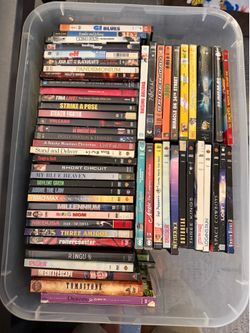 Over 100 DVDs some highly collectible
