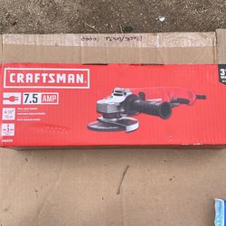 Craftsman corded angle grinder 4 1/2”